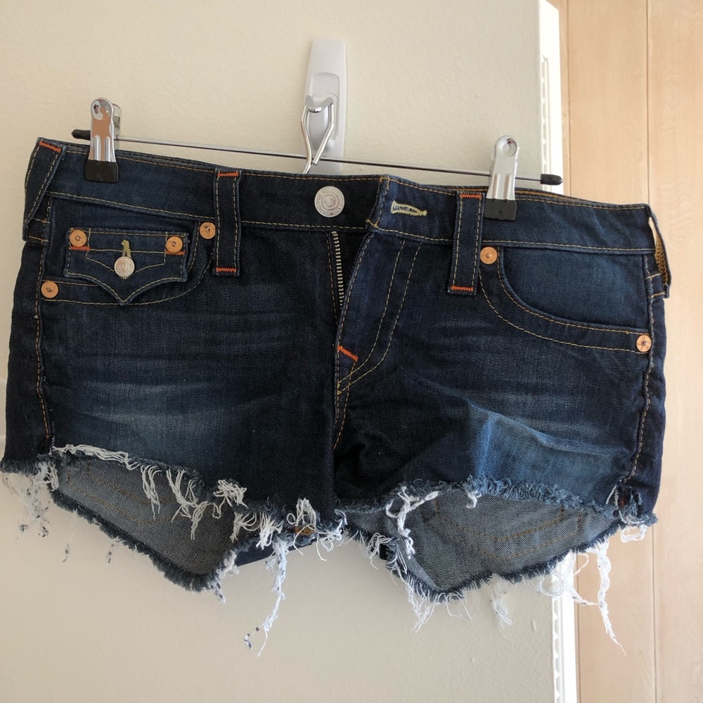 True Religion Jean Shorts